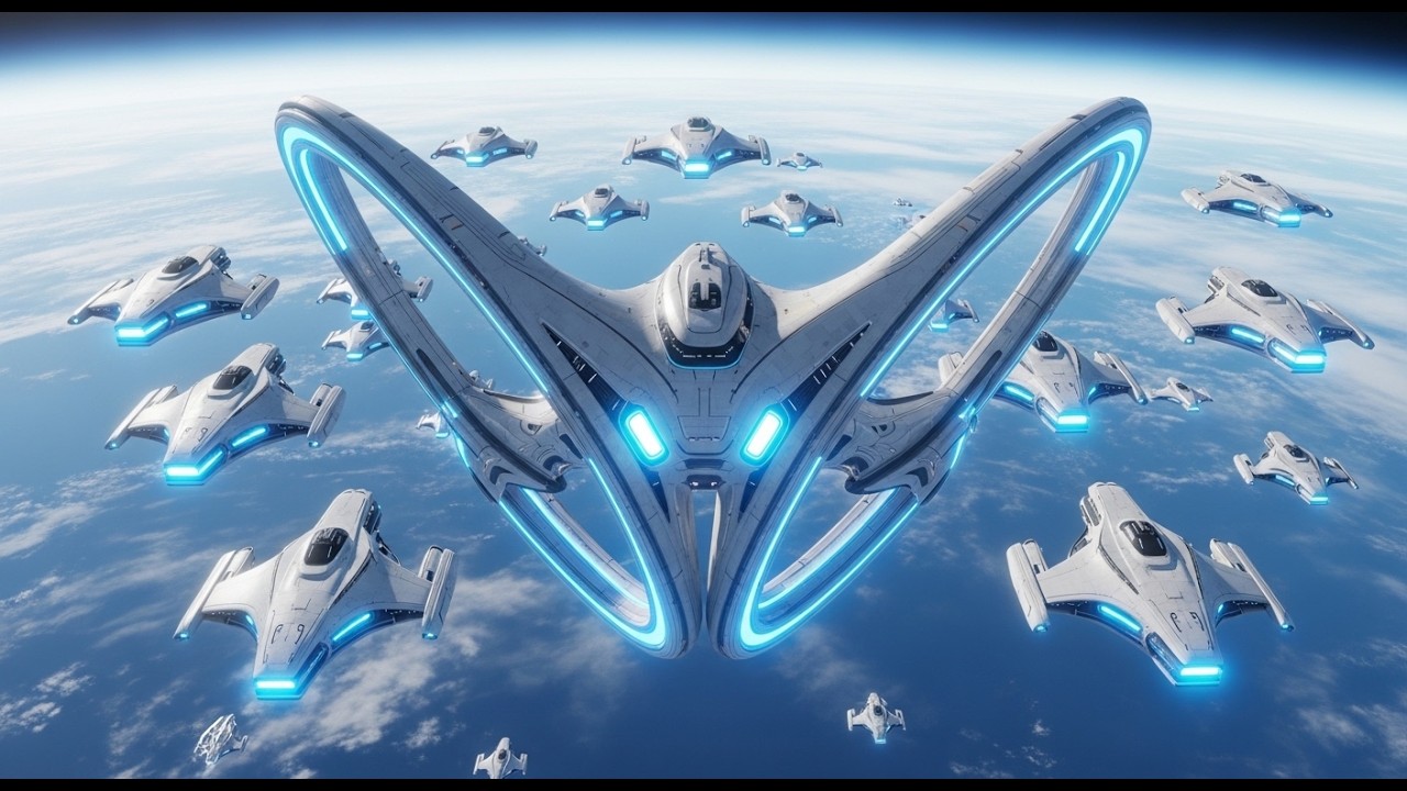 The Future of Humanity Epic Sci-Fi Spaceships & Cities [8K CGI]