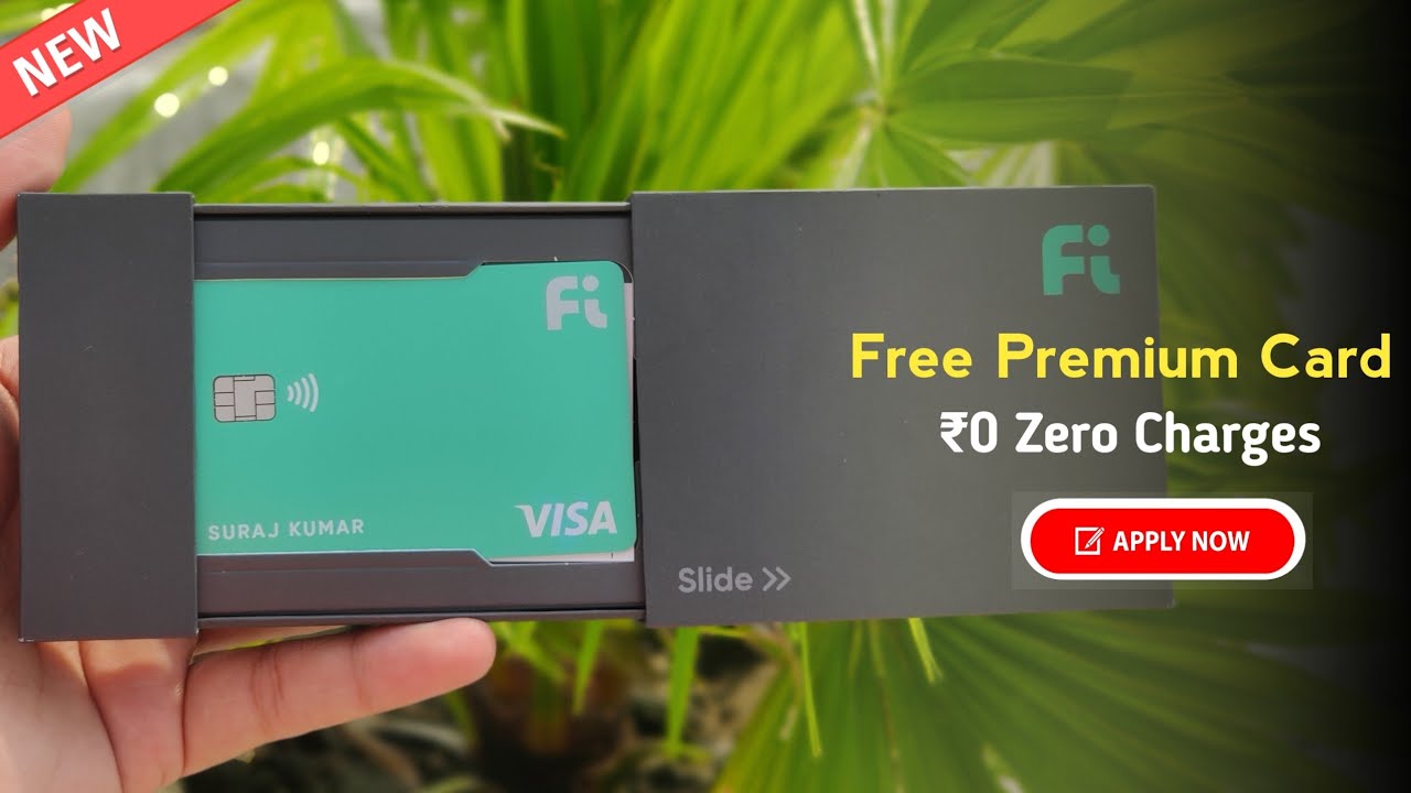 Fi Money Premium Debit Card Unboxing | Free Debit Card