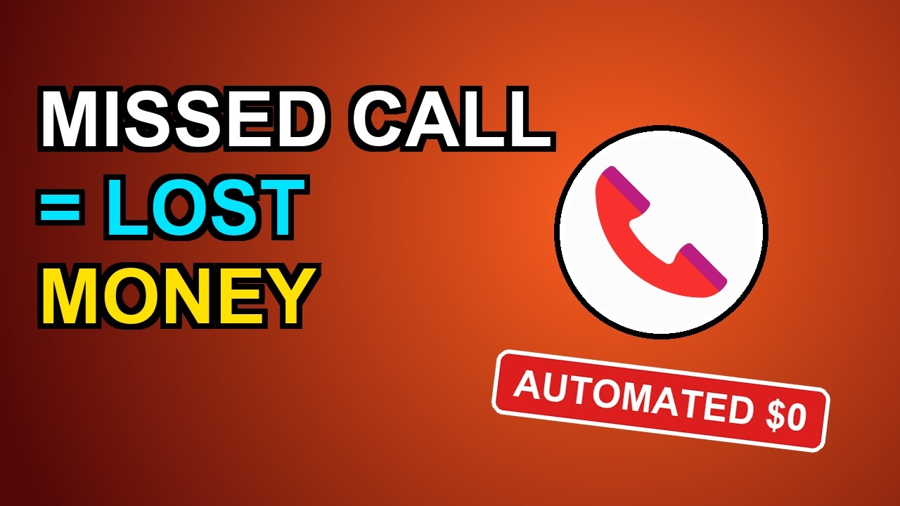 This Free Automation Turns Missed Calls Into Booked Jobs (n8n Tutorial)
