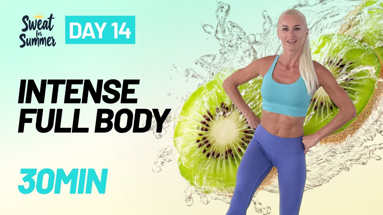30 Min Full Body Workout + BONUS Lower Body | No Equipment, No Repeat | Sweat for Summer - Day 14