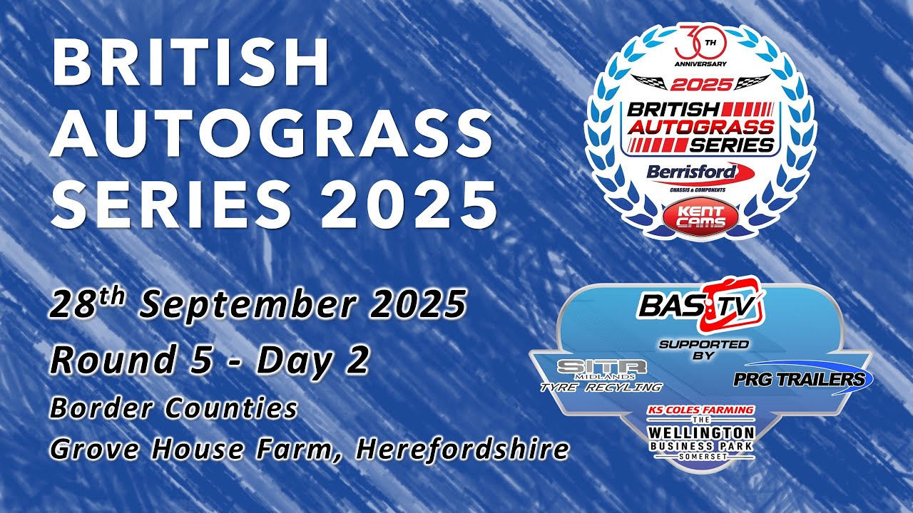British Autograss Series 2025 - Round 5 Day 2 - BORDER COUNTIES