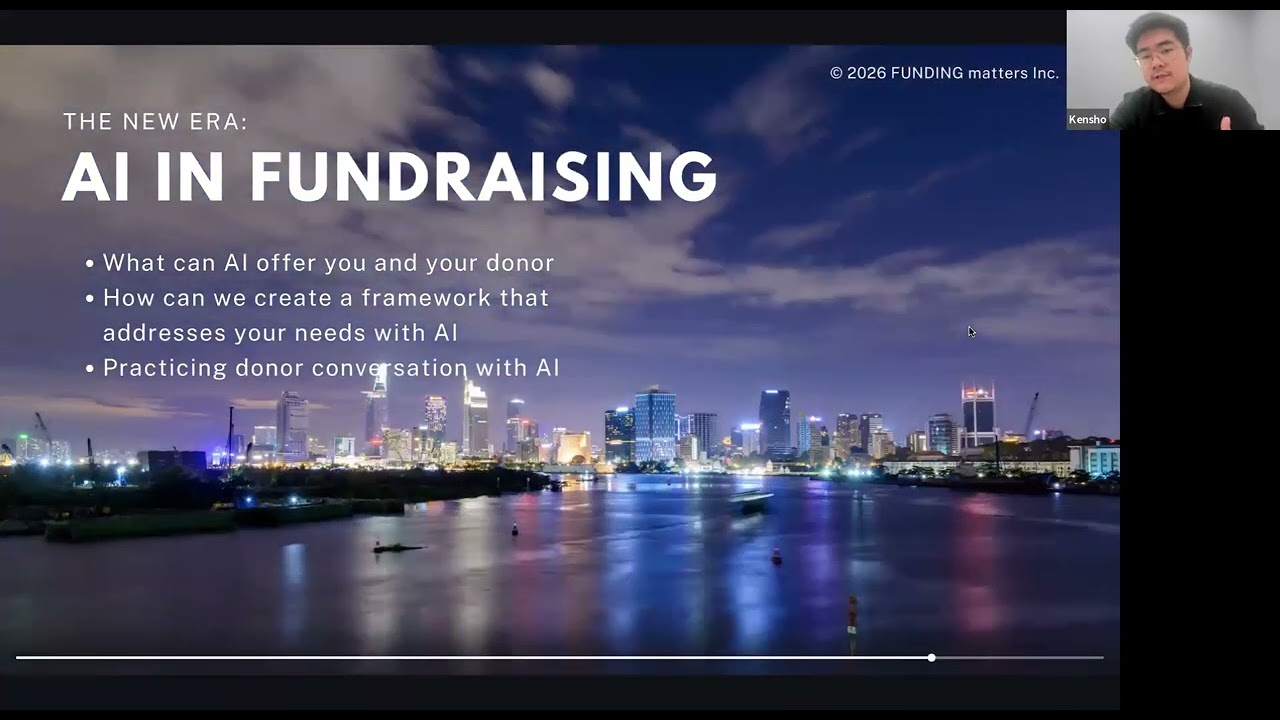 Webinar: Using Ai to Build Better Donor Conversation