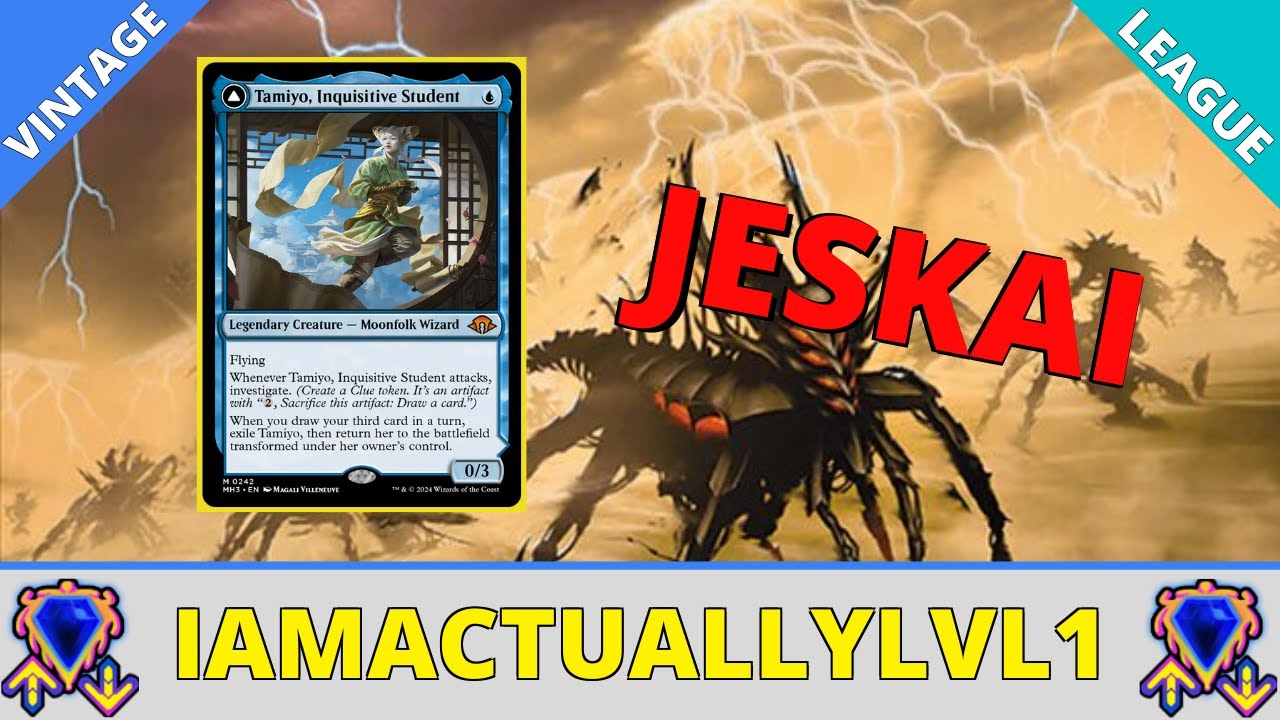 Legacy wants it banned, how good is Tamiyo in Vintage? - Jeskai Wizards