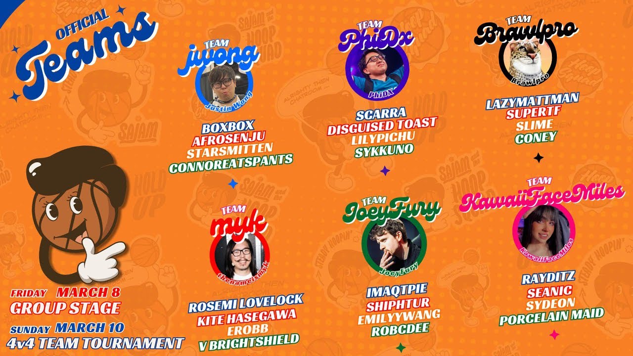 Teams for The Tekken Slam Have Been Decided