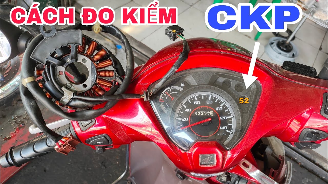 Cách đo kiểm lỗi 52 ckp xe đề từ