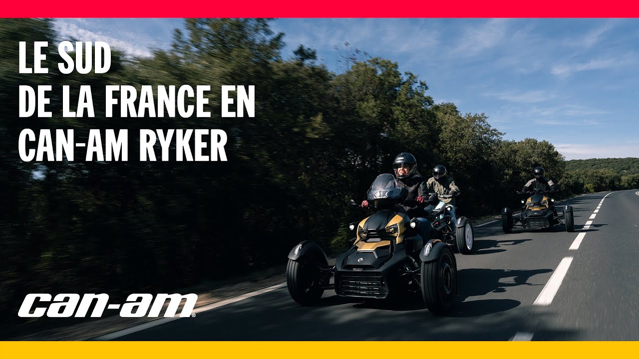Le Sud de la France en Can-Am Ryker