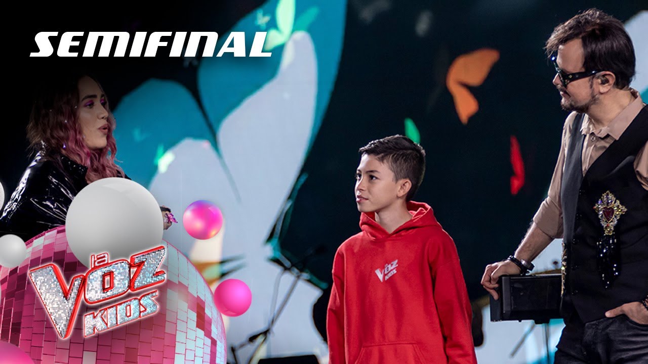 Ela Taubert le enseña a Matías Gaviria a mejorar su expresión corporal– Semifinal | La Voz Kids 2024