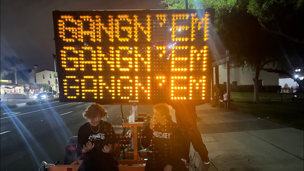 Street Skateboarding in Los Angeles w/ GangN’Em