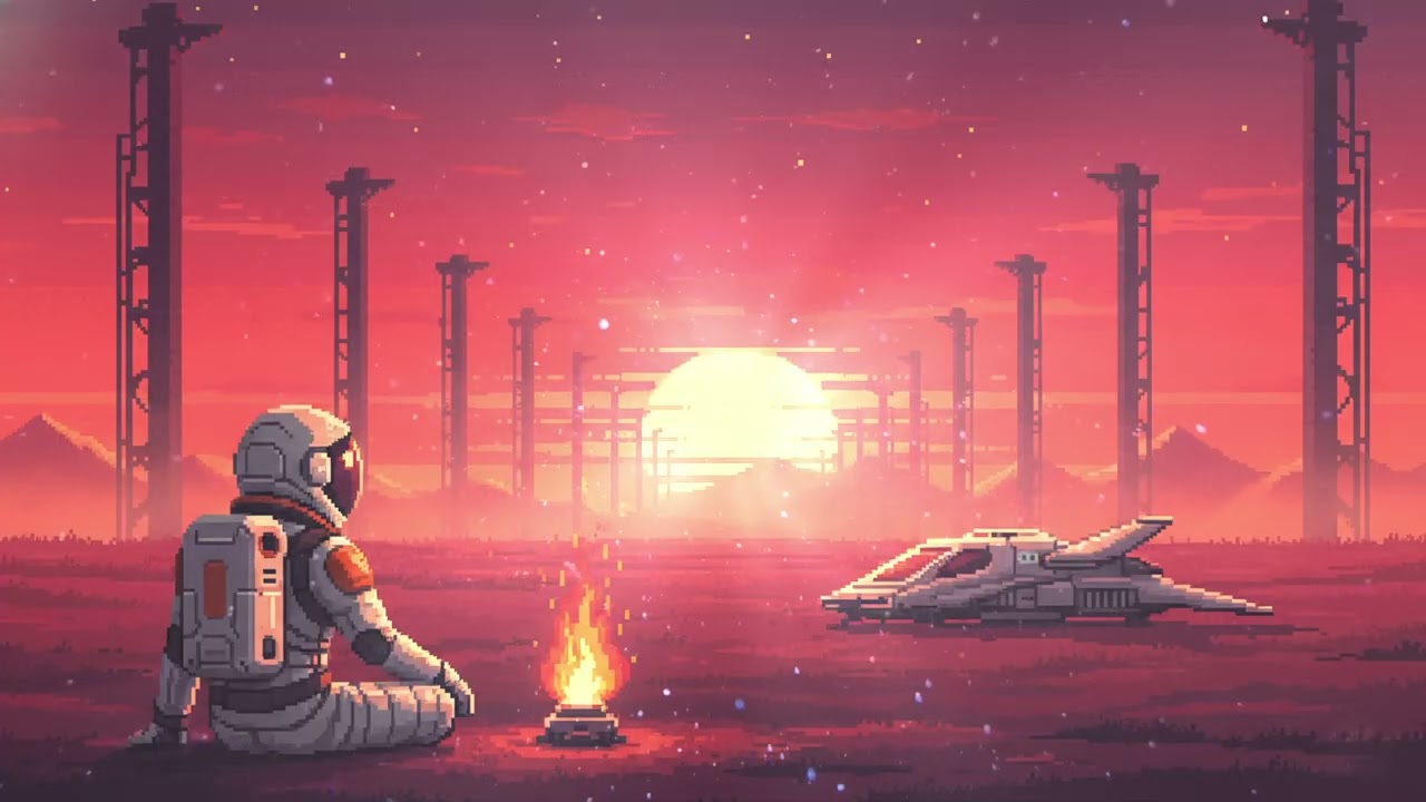 Inner peace in deep space. 🪐 chill lofi mix to clear your mind & study