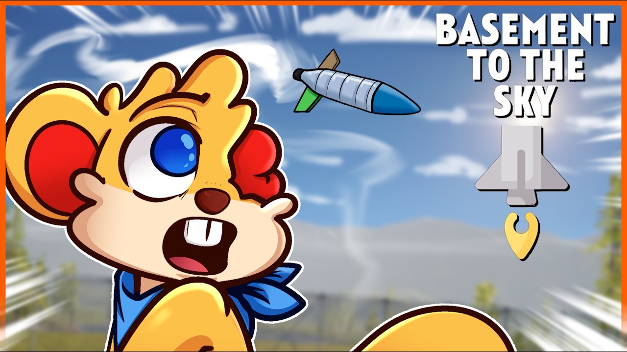 CAN I SEND THIS ROCKET TO SPACE?!?! [Basement To The Sky]