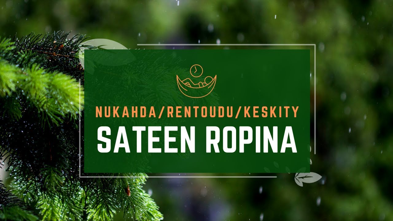 10h SADE | äänimaisema rentoutumiseen & nukahtamiseen | musta tausta