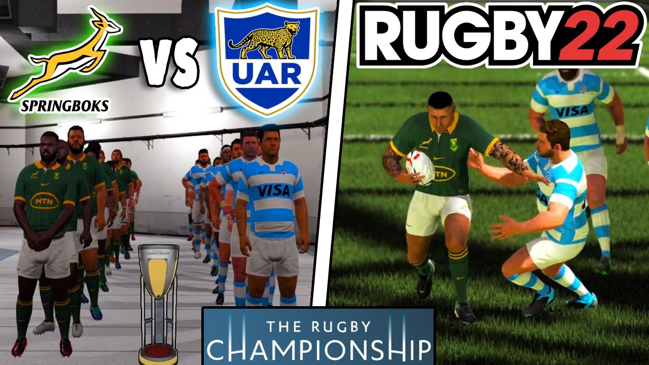 SPRINGBOKS kontra ARGENTYNA Runda 6 - Mistrzostwa Rugby 2024 - Rugby 22 Legenda Poziom trudności ...