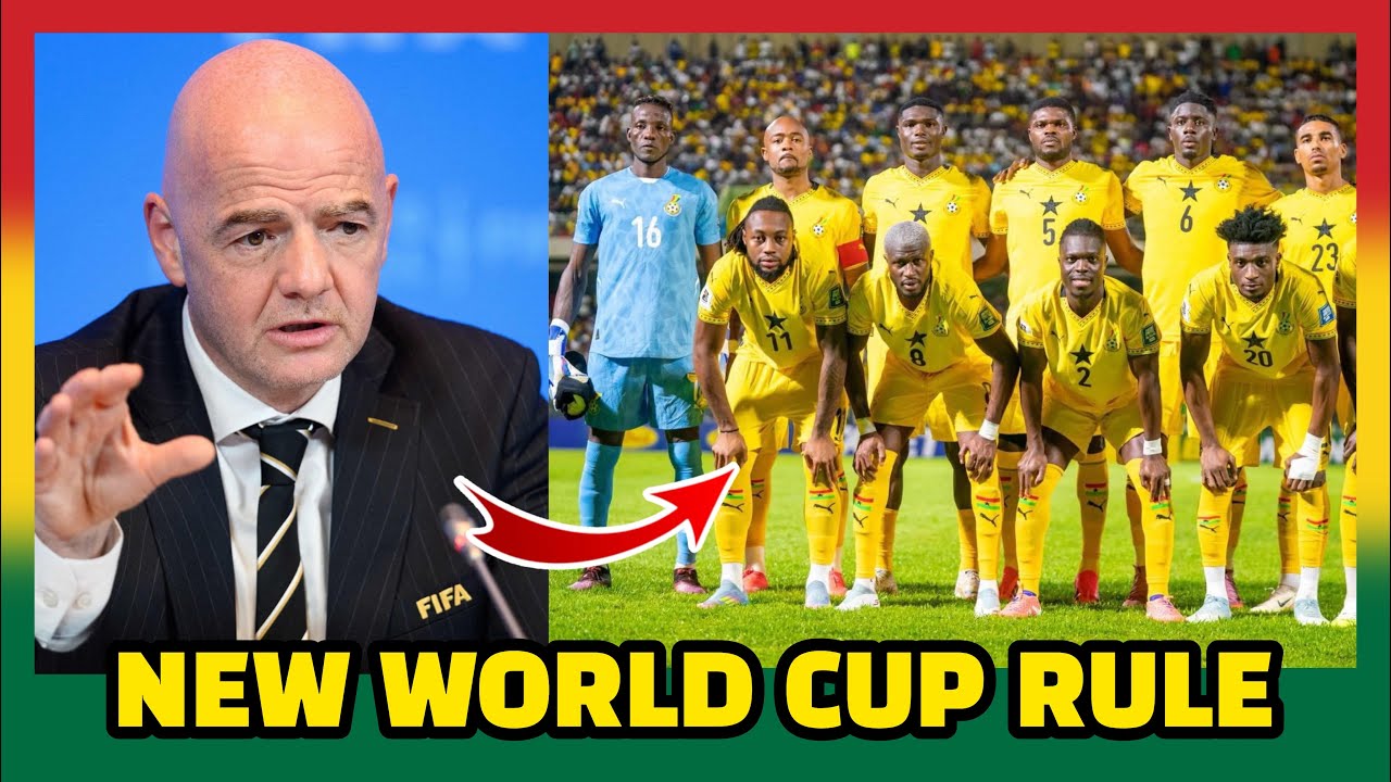BLACK STARS UPDATE: FIFA’s New World Cup Rule & Ghana Strikers Masterclass 🇬🇭