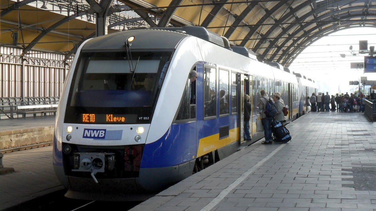 [Sound] Dieseltriebzug Alstom LINT 41 H | VT 552 / 648 421 | NordWestBahn GmbH, Osnabrück