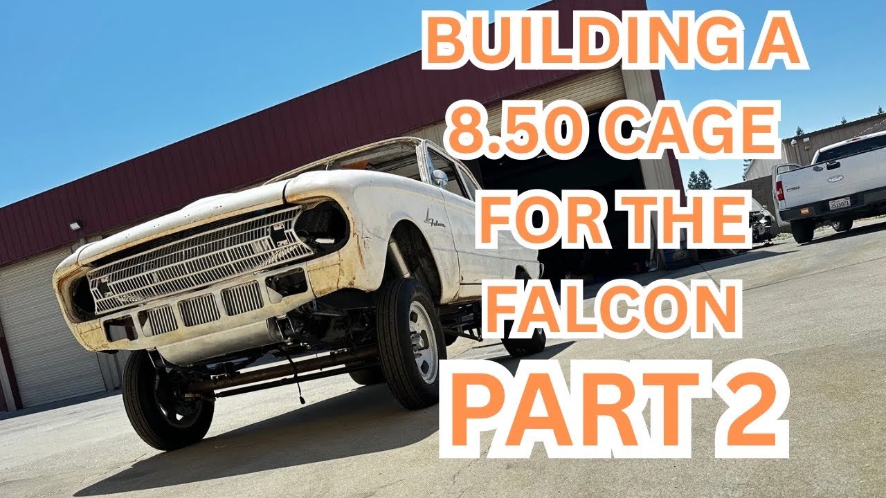  I build an 8.50 cage for my 61 falcon gasser.
