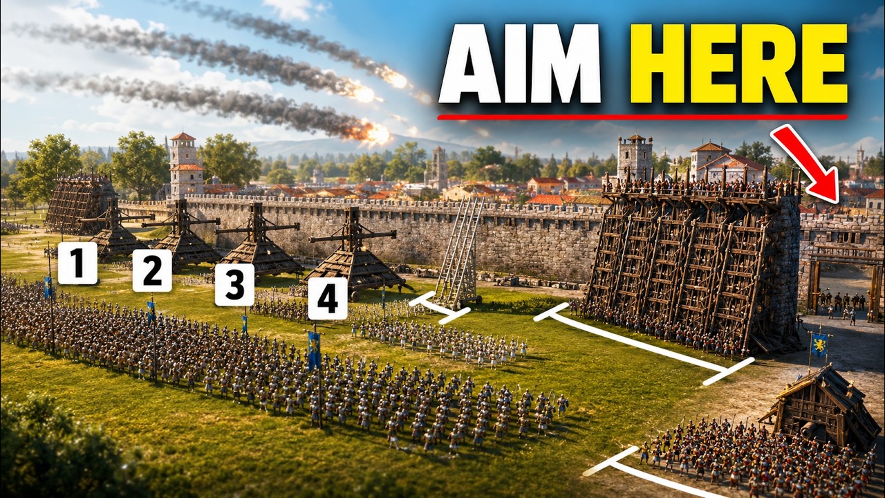 15 UNSTOPPABLE Tips for ATTACKERS in Rome 2 SIEGES