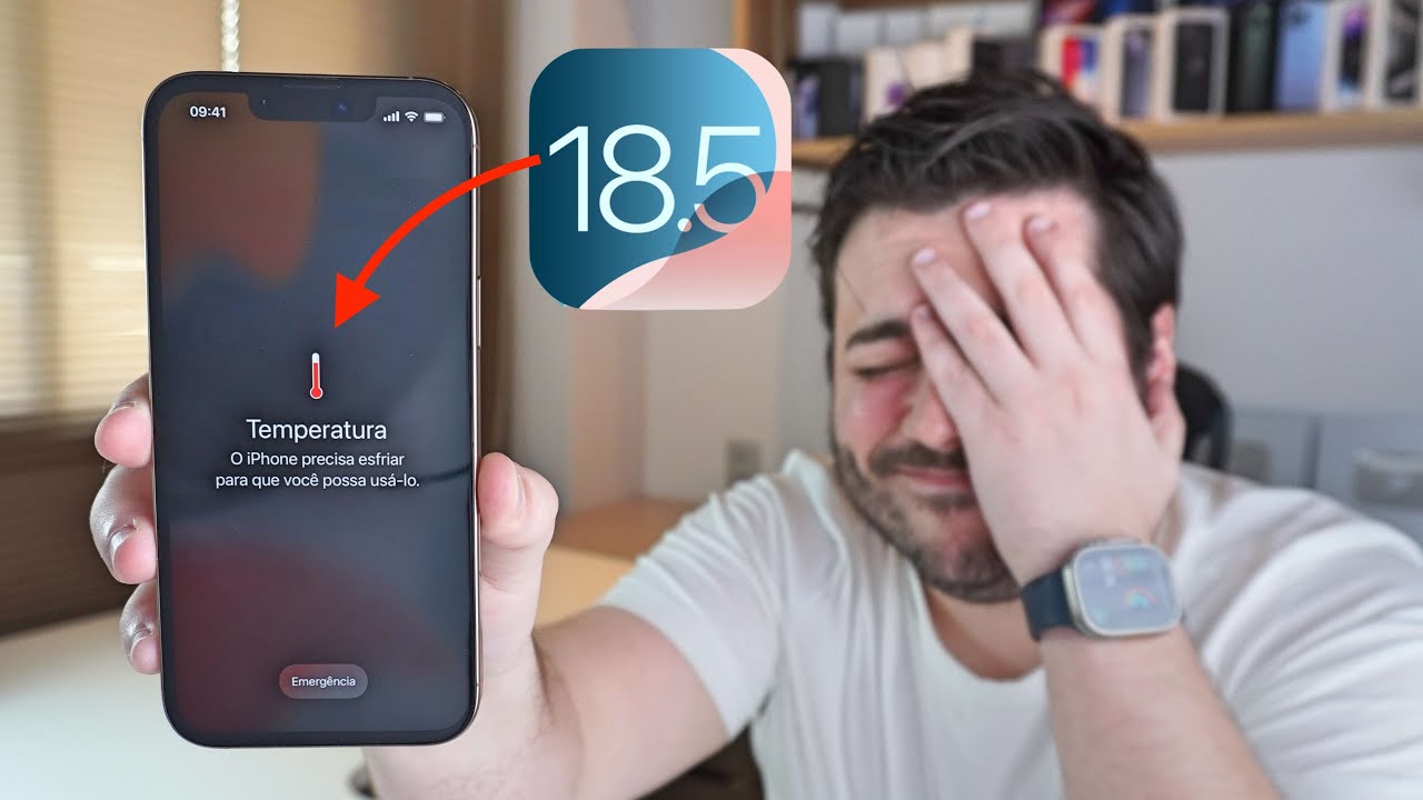 iPhone Superaquecendo, Bateria Drenando e Mais Após o iOS 18.5 - Como Consertar!