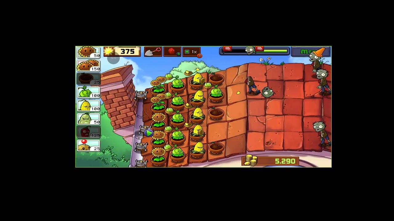 Plantas vs Zombies TEJADO 5-6