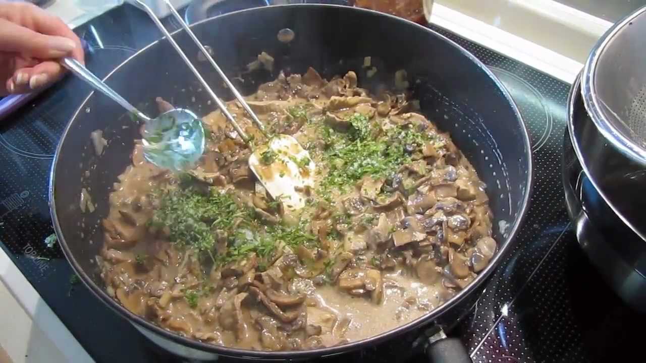 WeightWatchers Sattmacher Z&uuml;rcher Geschnetzeltes ein Sattmachermittagessen