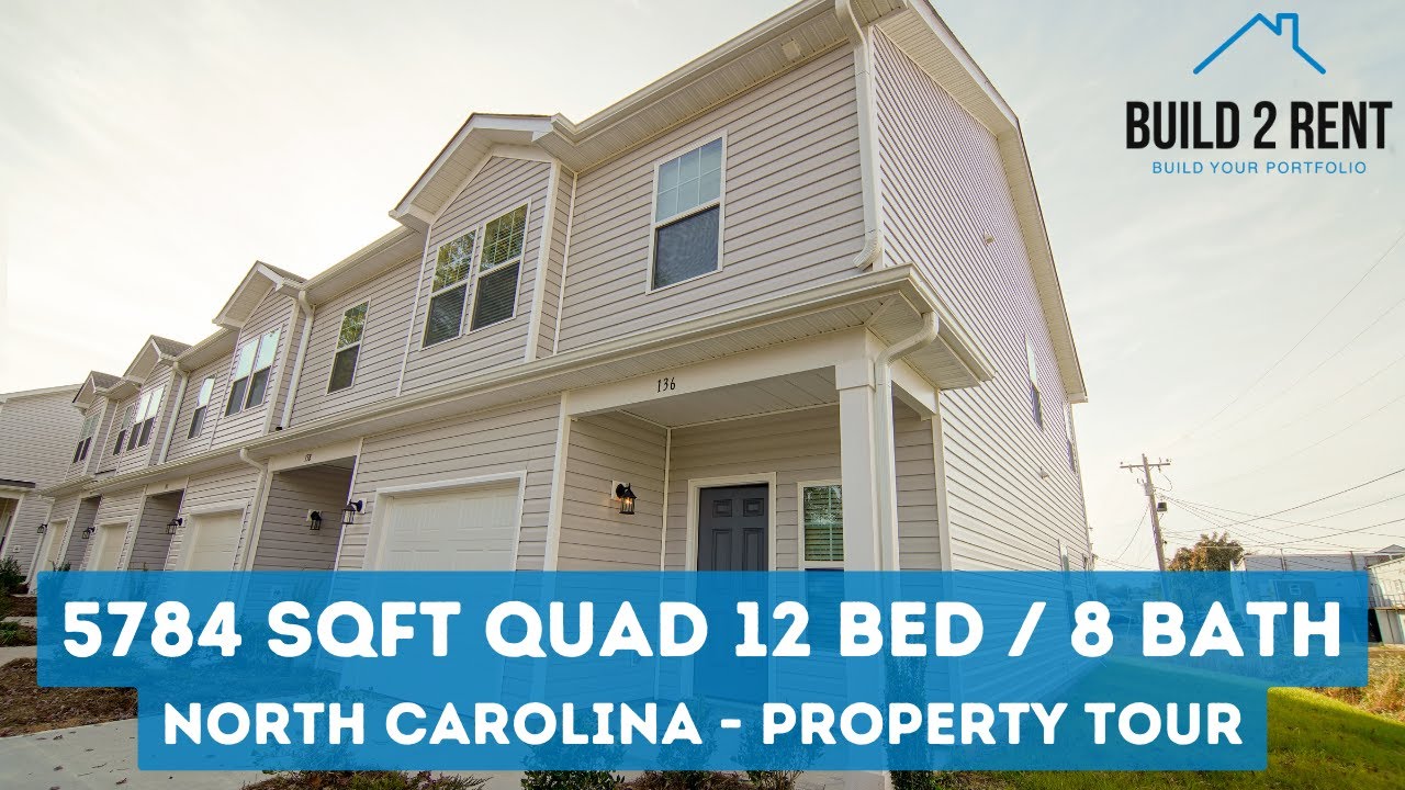 Build 2 Rent: Quadplex - Charlotte, NC | 5784 SQFT 12BD 8BTH | Build2Rent.com