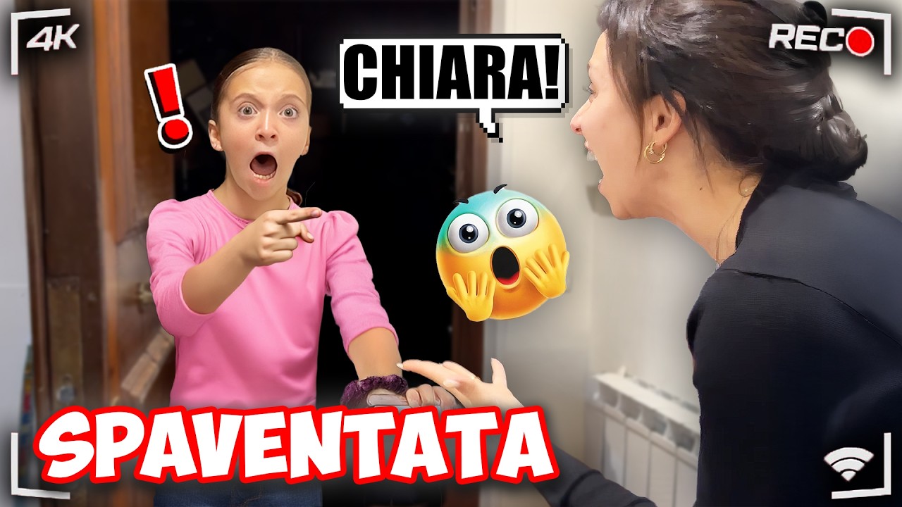 SPAVENTATI: FIGLIACHIARA E FIGLIODIEGO SI SPAVENTANO VERAMENTE E PIANGONO!