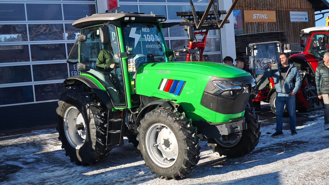 Testăm Tractorul 100% electric pentru conditiile din Romania!!!!
