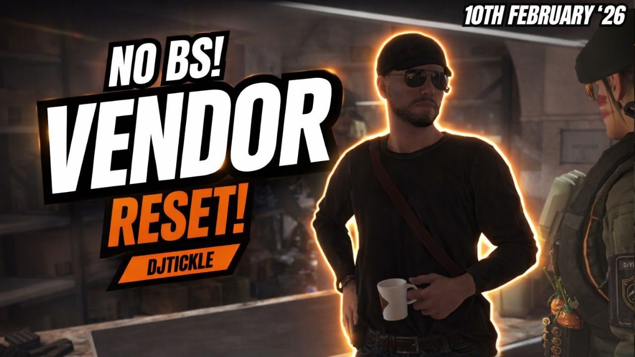 No BS Vendor Reset! 10th February 2026! #TheDivision2