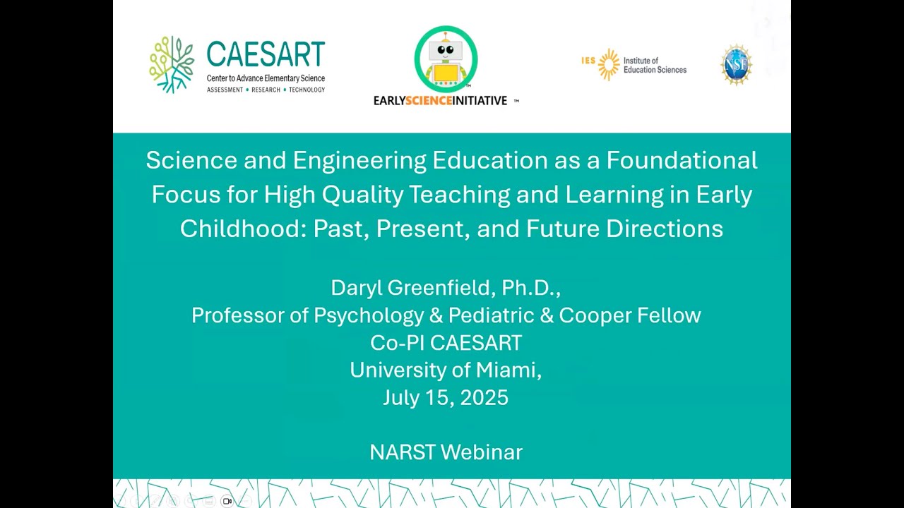 Science and engineering education as a foundational focus for high quality teaching and learning