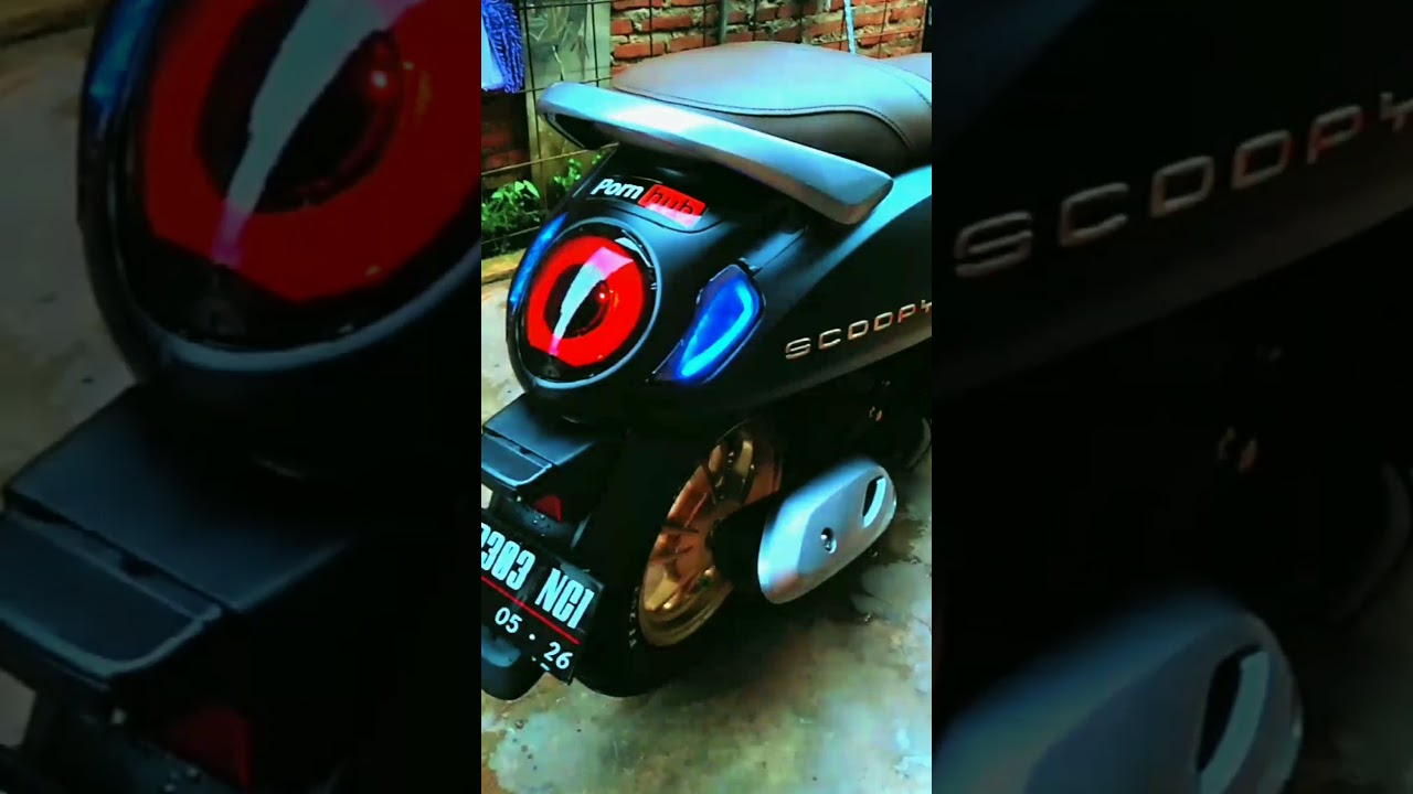 modifikasi simpel Scoopy new 2021