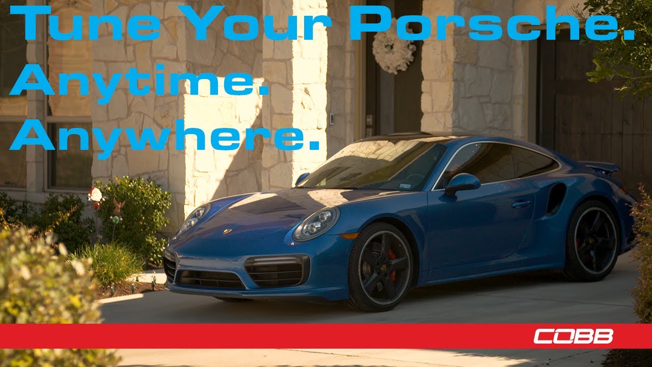 COBB Tuning - Porsche Tuning in the Palm of Your Hand