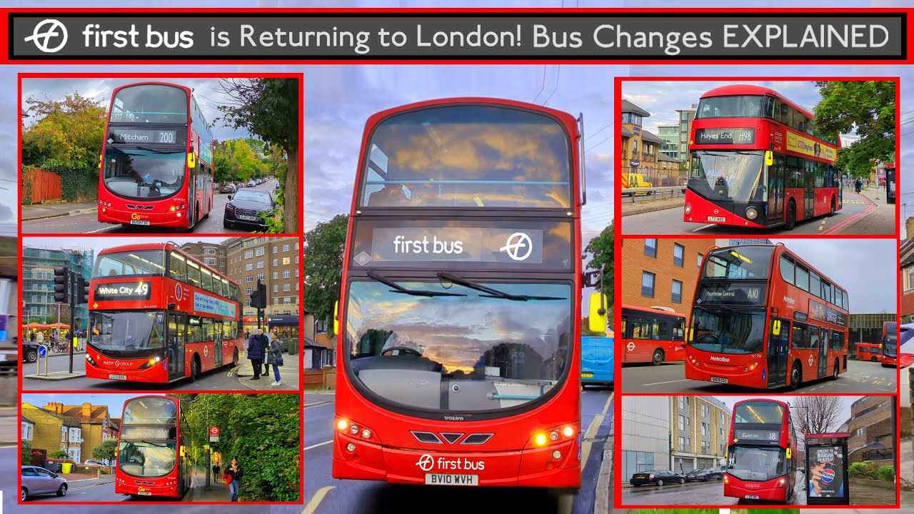 LONDON BUS NEWS | First Bus Has Bought RATP Dev! (London United, London Sovereign & London Transit)