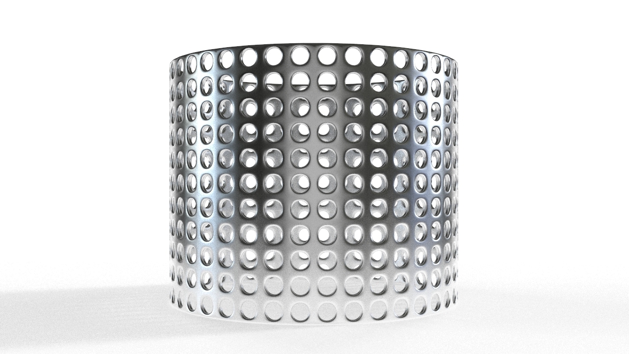 [3DS MAX] Game Assets: Perforated Cylinder Modelling (Tutorial)