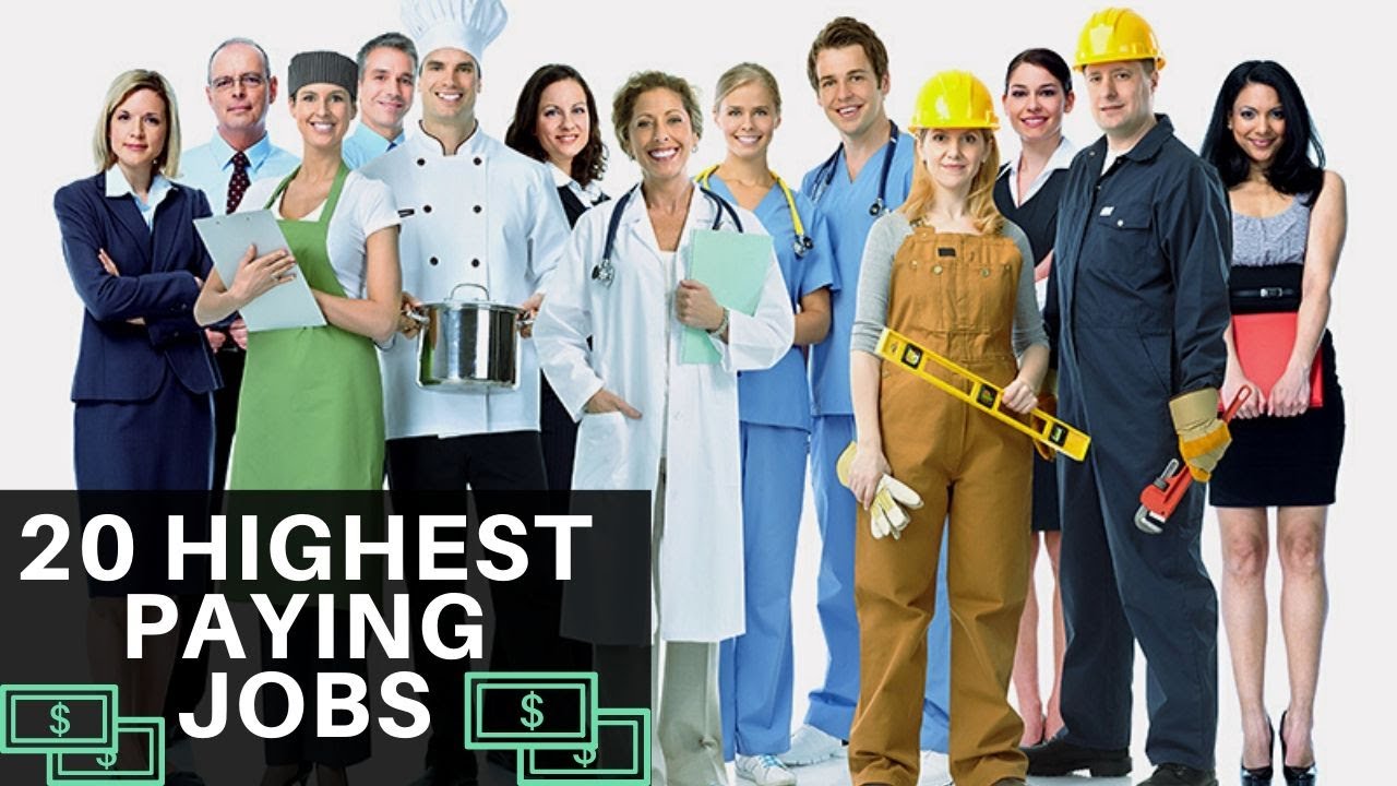 20 Highest Paying Jobs and Careers with Most Earnings | 2020