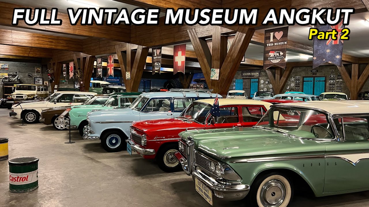 Museum angkut malang terbaru 2023 !! full vintage mobil klasik part 2