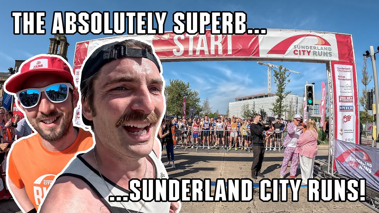 Running the SUPERB Sunderland Half Marathon with Events of the North! - Al Pepper Runs