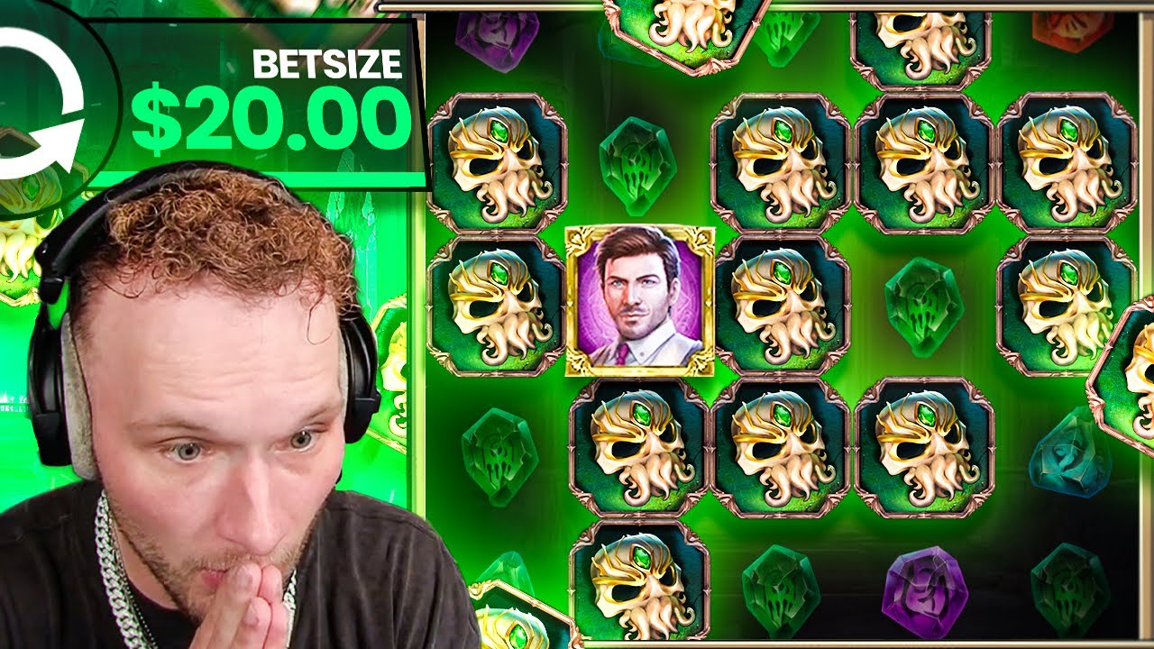 I GOT MAX EFFECTS CHUTULU HUGE BET ON TOME OF MADNESS!! WTF