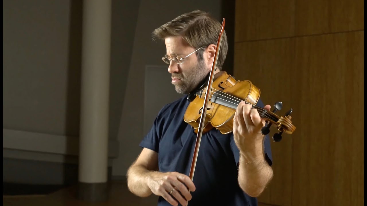 Telemann: Fantasia No. 7 in E-flat Major, TWV 40:20 (Dolce - Allegro) - Tomás Cotik, violin