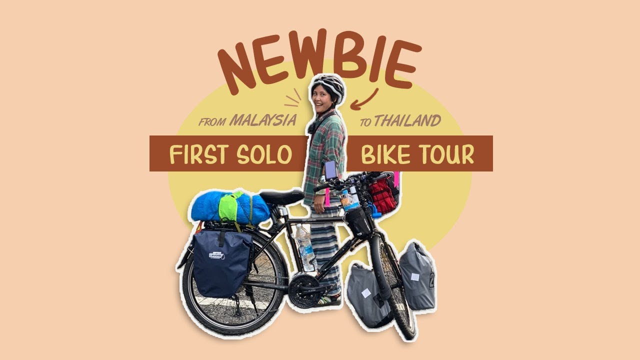 Many CHALLENGES on first day | Solo Bike Tour from Malaysia to Thailand | Part 01
