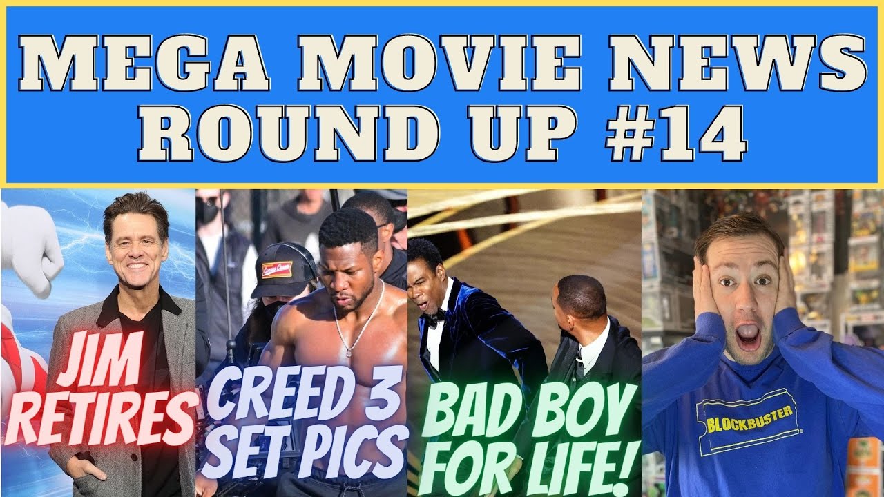 Mega Movie News Roundup: Episode 14 - Will Smith A Bad Boy For Life & Jim Carrey Retires!