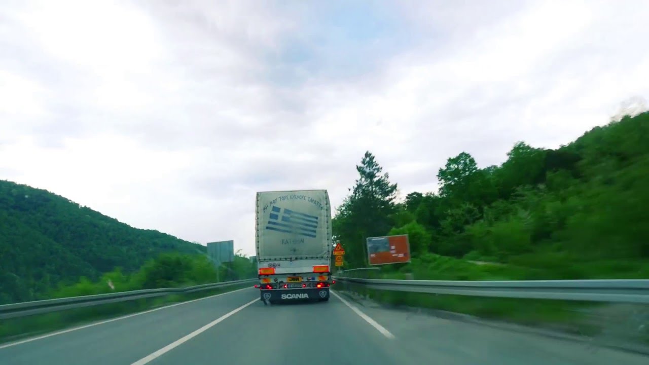 Vranje - Vlasotince - Leskovac autoputem (Koridor 10 u izgradnji), maj 2016.