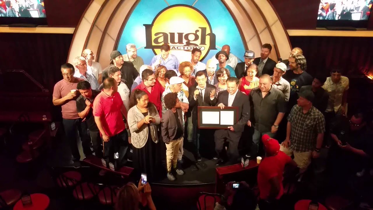 Laugh Factory Award Jamie Masada