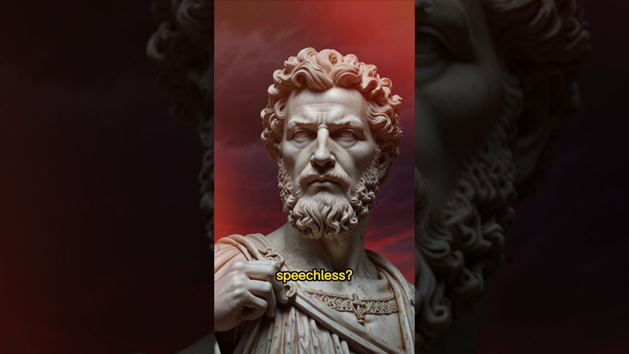 How to Leave a Rude Person Speechless (Stoic Philosophy) #philosophy #stoicguide #shortsfeed