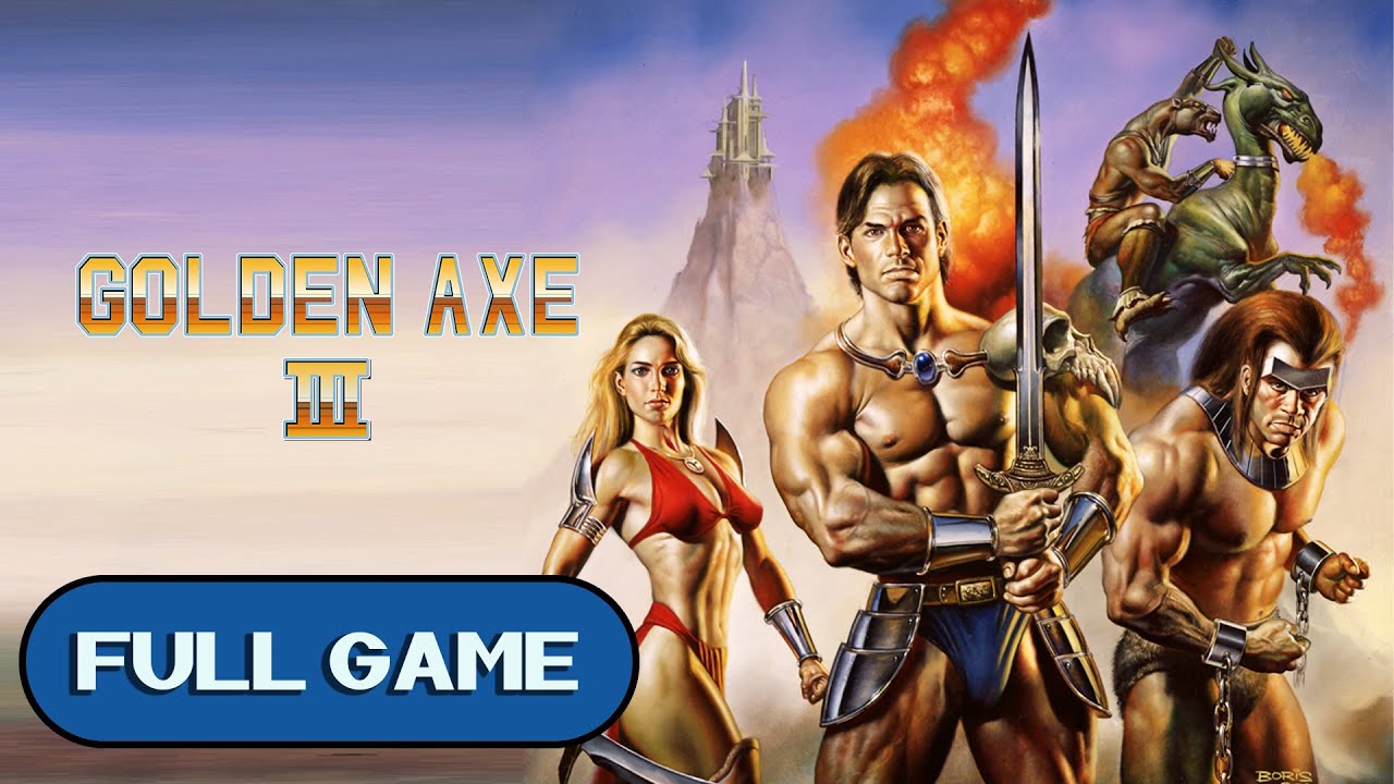 Golden Axe III GENESIS MEGA DRIVE FULL GAME Longplay Gameplay Walkthrough Playthrough VGL