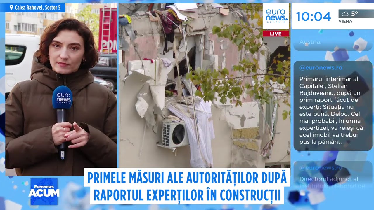 Expertiza tehnică a blocului din Rahova confirmă avarii ireversibile. ISC recomandă demolarea