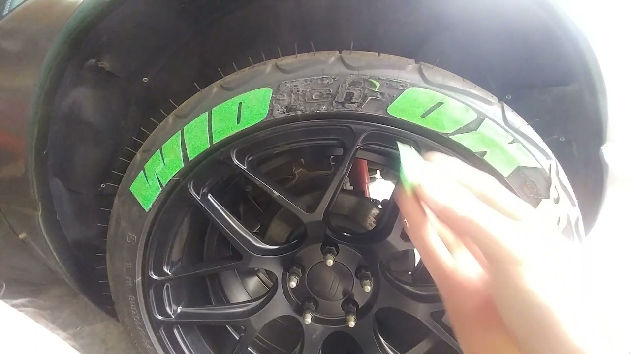 How to Remove Permanent Stick-On Custom Tire Letters