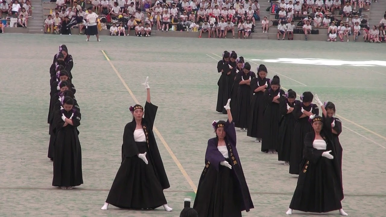 ルーテル学院体育大会の演舞
