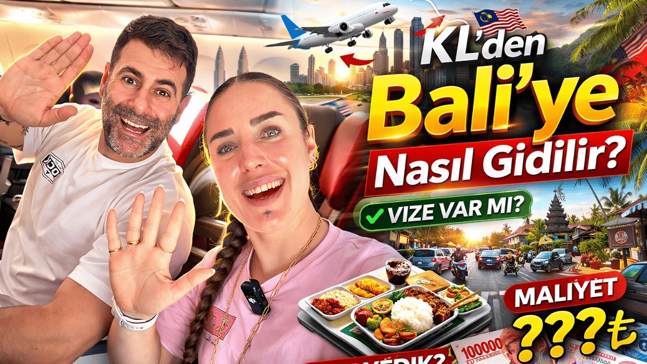 Kuala Lumpur’dan Bali’ye Nasıl Gidilir? 🇲🇾✈️🇮🇩 Uçak Fiyatı, Belgeler, Havalimanı & İlk Gün I Bölüm 5