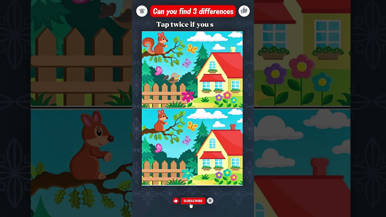 Spot the Difference Challange 30 | Find 3 Differences Fast! 