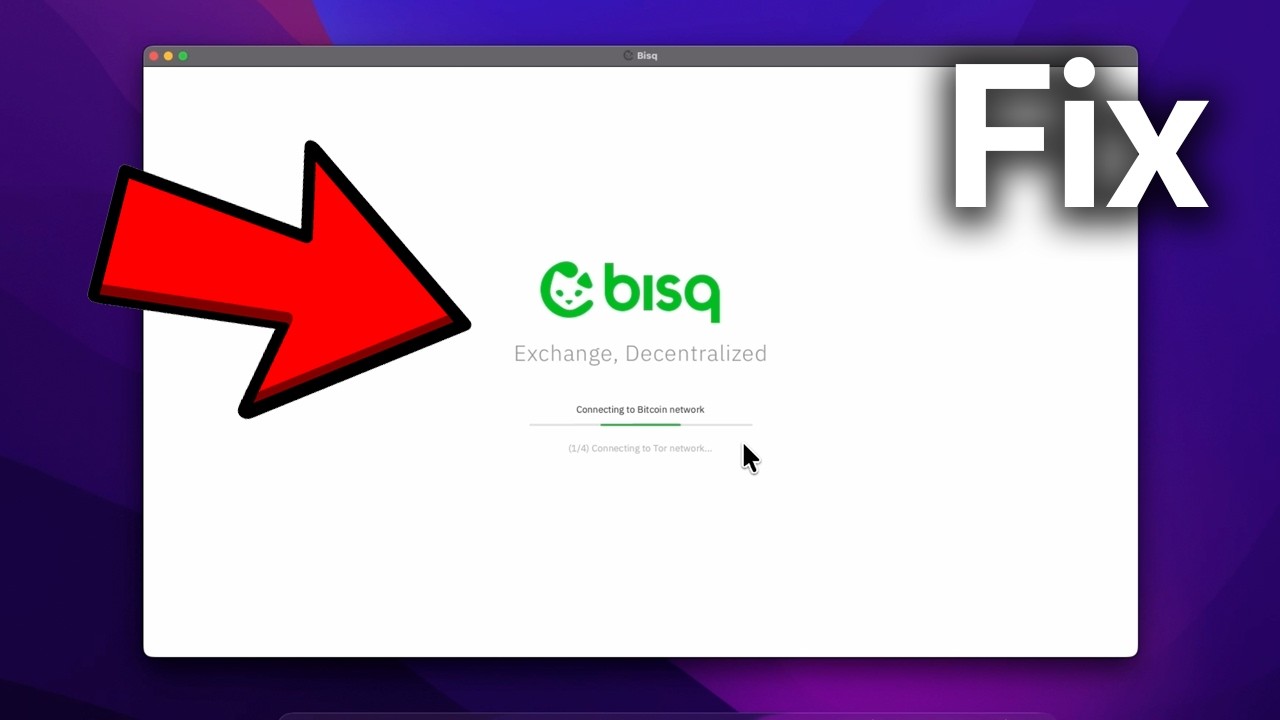 Как исправить проблему с подключением Bisq к сети - Проблема с сетью Bisq