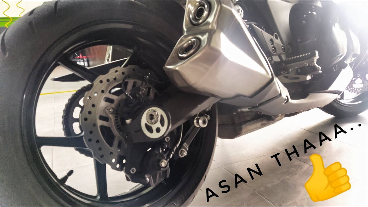 How to Adjust KAWASAKI Ninja 1000 Chain? #kawasaki #Ninja1000 #youtube #jaipur